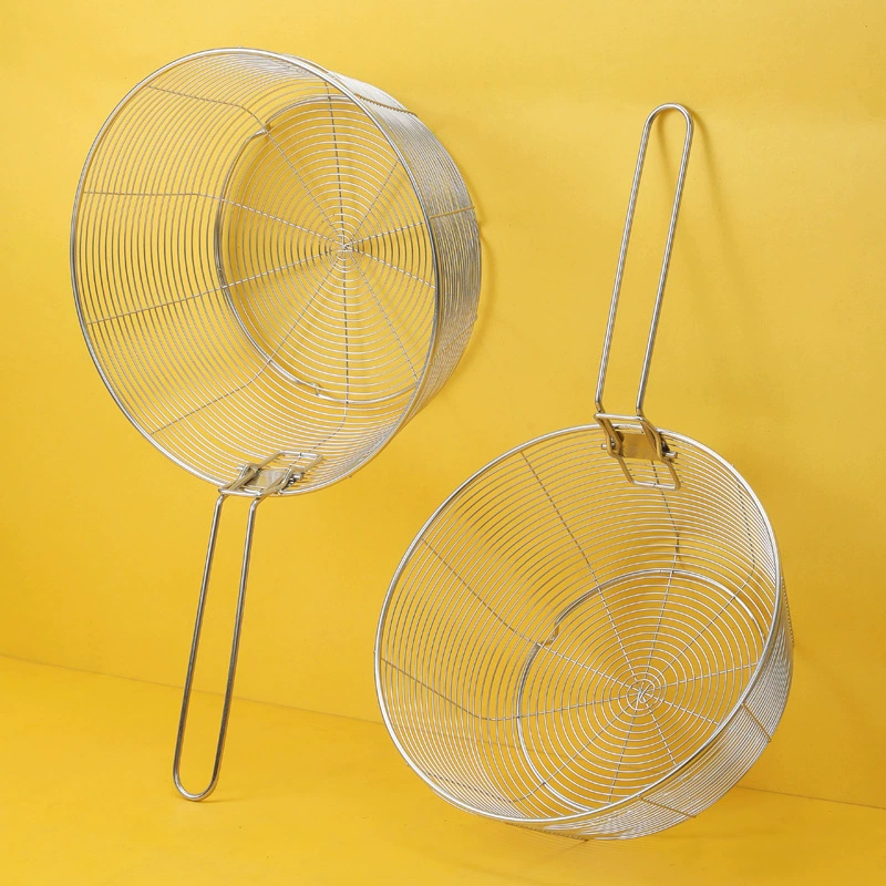 Фритюрница из нержавеющей стали 304 Складная лапша из нержавеющей стали