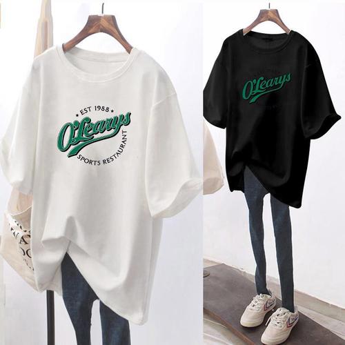 Pregnant women's clothing, nursing shirt, summer out-size, fashionable short-sleeved T-shirt, nursing period, pregnant women's summer, bottoming shirt, women