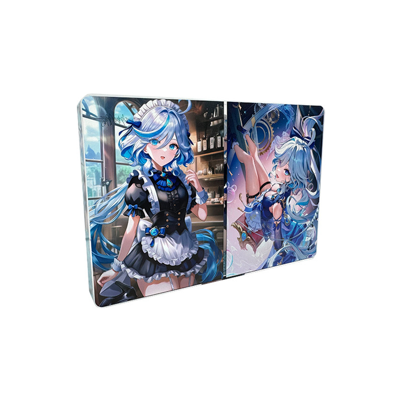 アクリル流砂クリスタルレンガカスタマイズ原神ゲームアニメーション周辺装飾品二次元キャラクター透明クリスタルレンガ|undefined