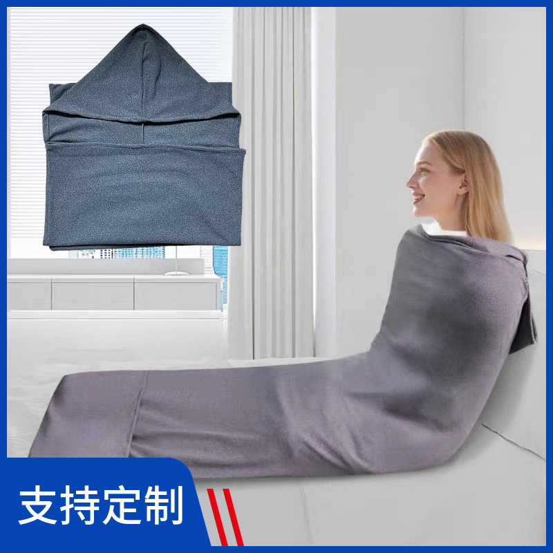 2025新款睡眠睡舱家居休闲穿戴毯子 亲子睡袋 弹力可移动紧身睡毯|undefined