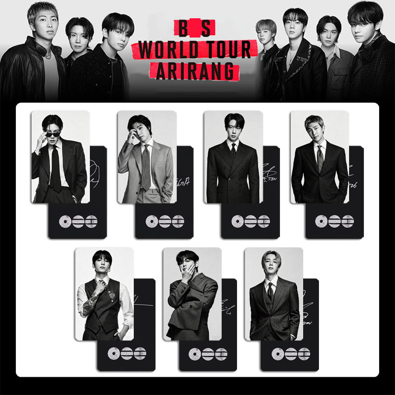 HZ LOMO BTS 7PCS/Set Card WORLD 5th Album ARIRANG Postcards Collection Star Peripheral ZH