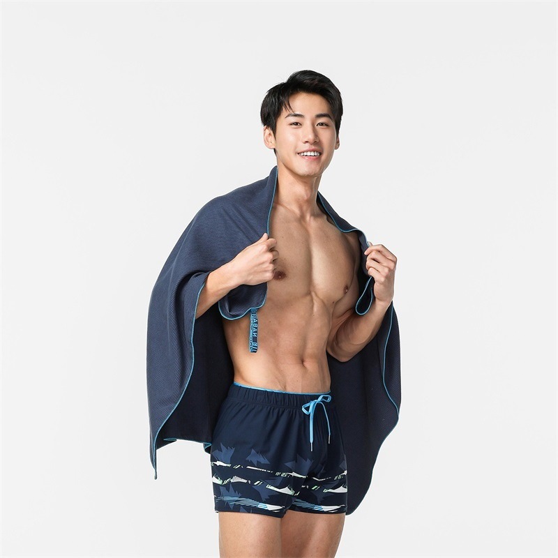 スポーツ速乾日焼け止めバスタオル Decathlon 速乾吸水タオル 水泳 フィットネス ポータブルタオル 旅行 休暇 2|undefined