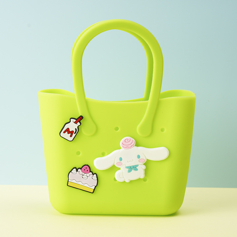 비치 백 녹색 만화 무작위