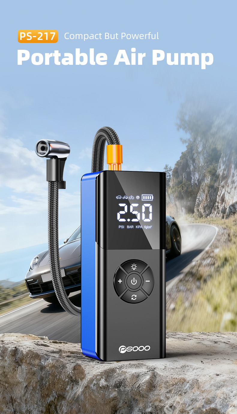 Eaby Car Air Pump Wireless Portable Car Digital Display Air Pump High Power Tire 22 Cylinder Air Pump