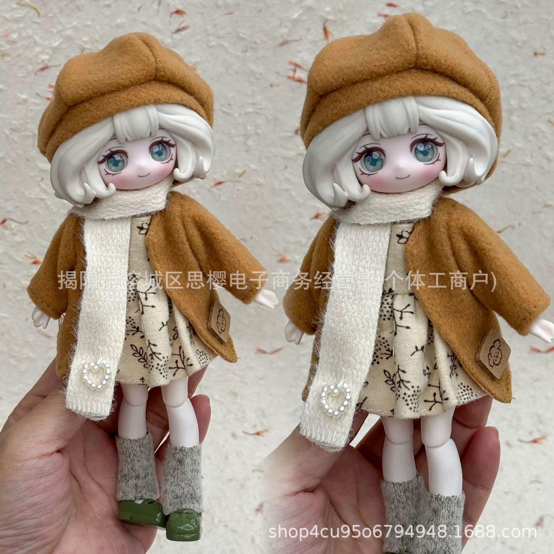 Набор одежды для куклы 8 очков bjd 12 очков ob11 11–17 см Ah Ti Bang Ni Tu Penny Beast Boy Clothes
