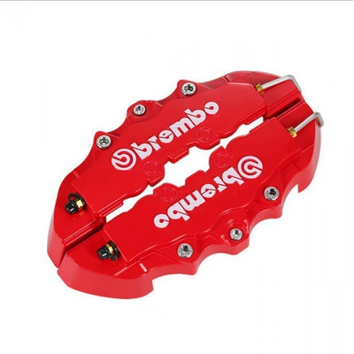 Caliper cover set for Magotan and Bora, upgraded brake caliper cover, wheel hub, suitable for Volkswagen modification and other Legendary models (Brake caliper cover) - s-size-red-a-pair-of-brake-caliper-covers
