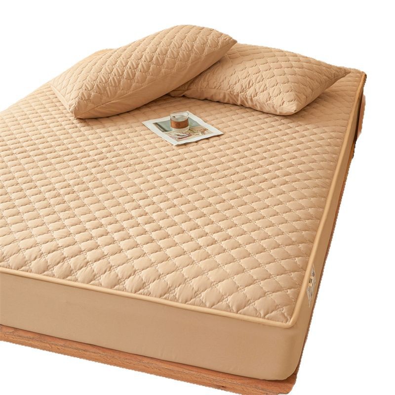 2025 nuevo estilo algodón puro 13372 sábana acolchada funda protectora de colchón Simmons cómoda funda de cama antideslizante