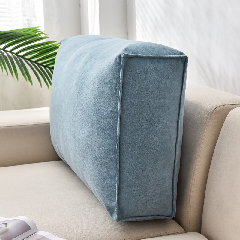 Sofa Backrest Rectangular Pillow Bedside Cushion Bay Window Long Pillow Waist Protector Tatami Soft Bag Back Cushion Bed