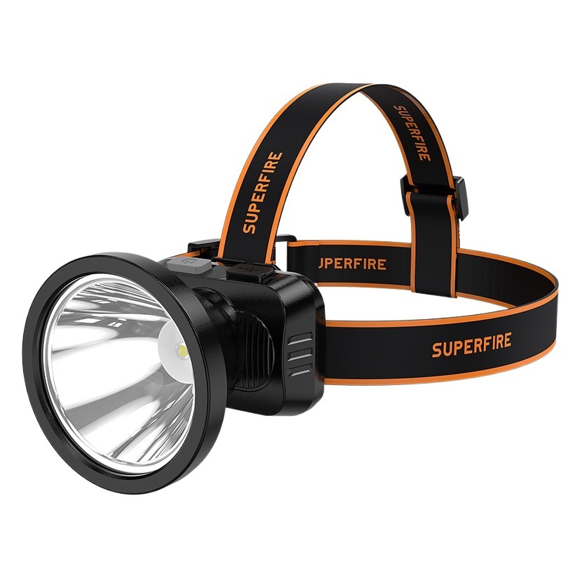 Shenhuo faro fuerte luz de largo alcance casco montado en la cabeza lámpara de minero LED recargable Faro de emergencia al aire libre al por mayor