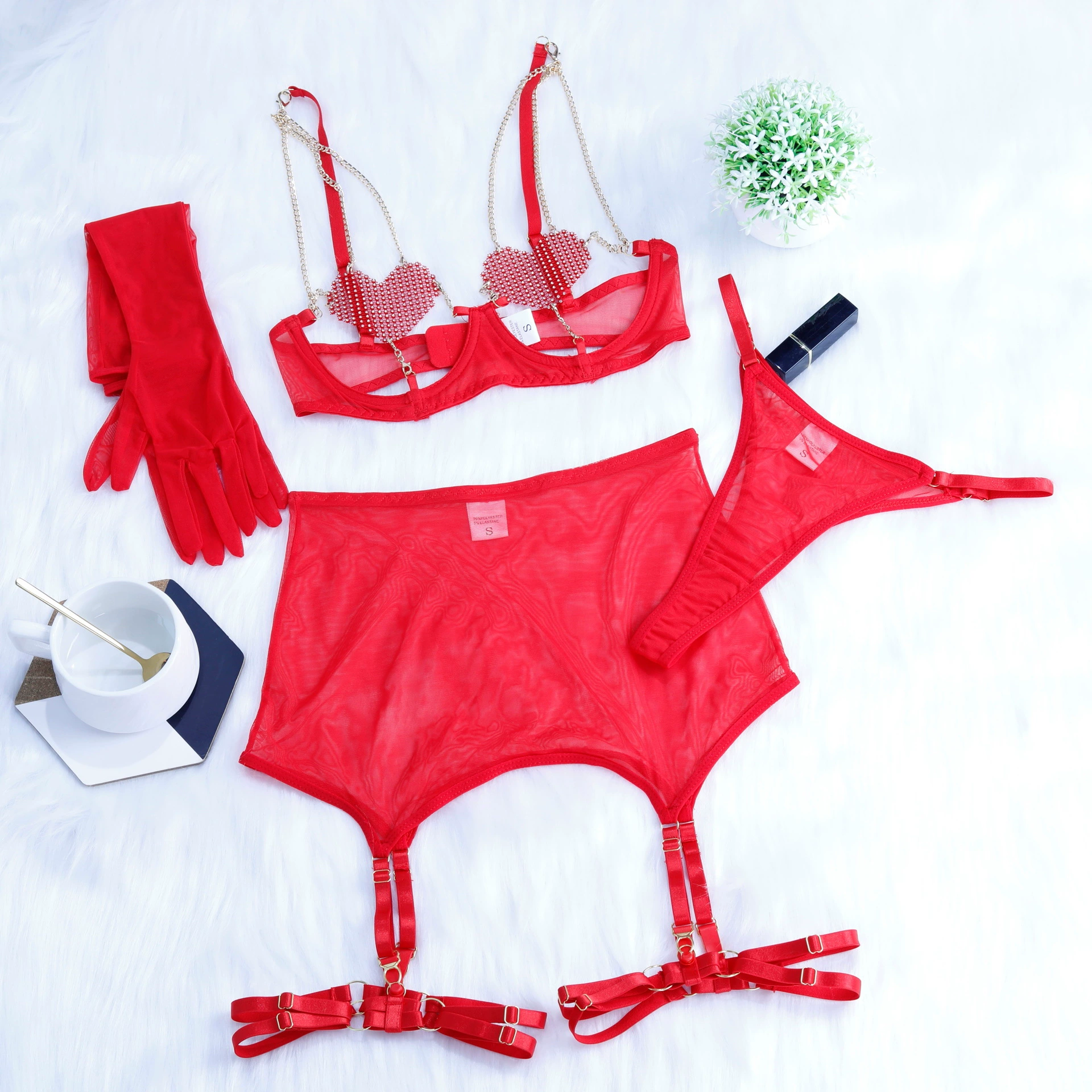 (Cross-border trading), supporting split corrective bodysuit, uniform, set, underwear, European style