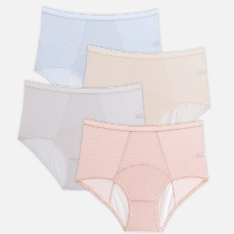 Thin silk physiological hermetic breathable safe underwear, for import, plus size