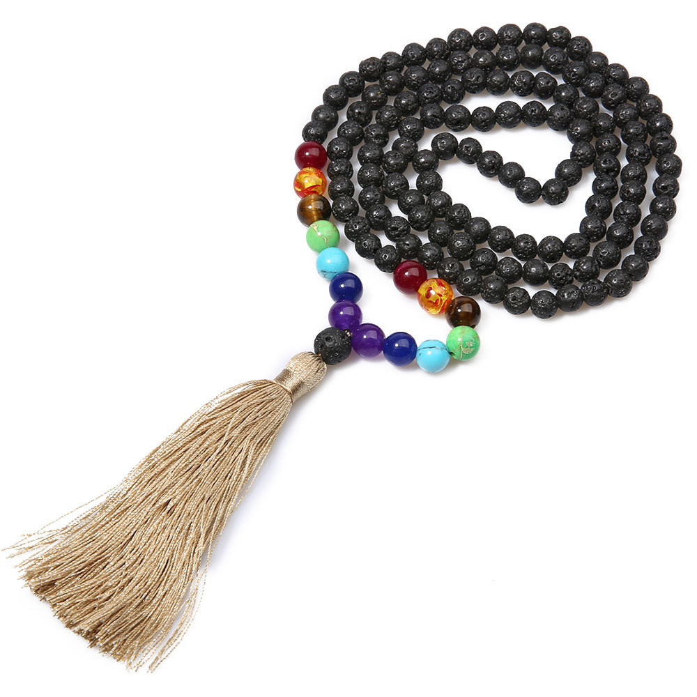 necklace from pearl for yoga