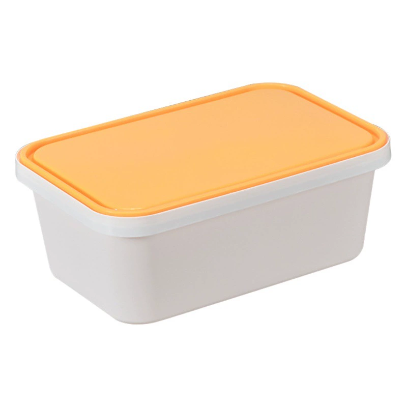 Одноразовая коробка для завтрака утолщенная пластиковая матовая Противоугонная Коробка прямоугольная упаковочная коробка на вынос герметичная коробка для закусок для печати