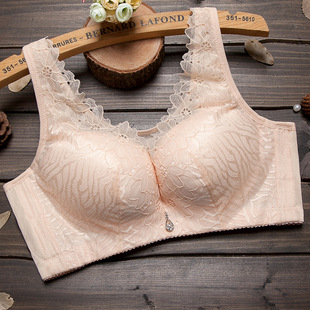 Large Size Bra Thin Anti-sagging Top-up Tube-top Underwear Without Steel Ring Vest Underwear cd Cup Ultra-thin Mom