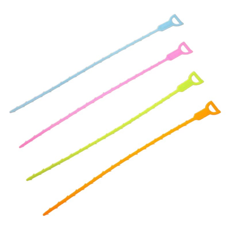 Улыбающееся лицо U-образный крючок для кухонной трубы, канализация, дренаж для унитаза, антиблокирующий крючок для чистки земснаряда для раковины