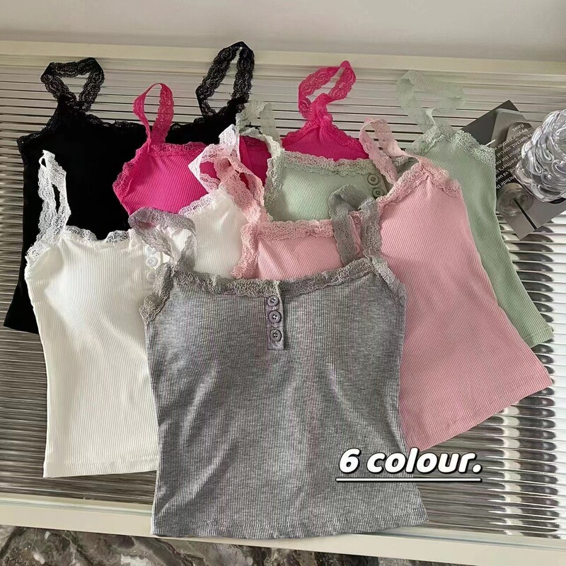 Hot girl lace camisole women's sweet pure style outer wear beauty back wrapped chest one-piece sexy short top women Hot girl lace camisole women's sweet pure style outer wear beauty back wrapped chest one-piece sexy short top women