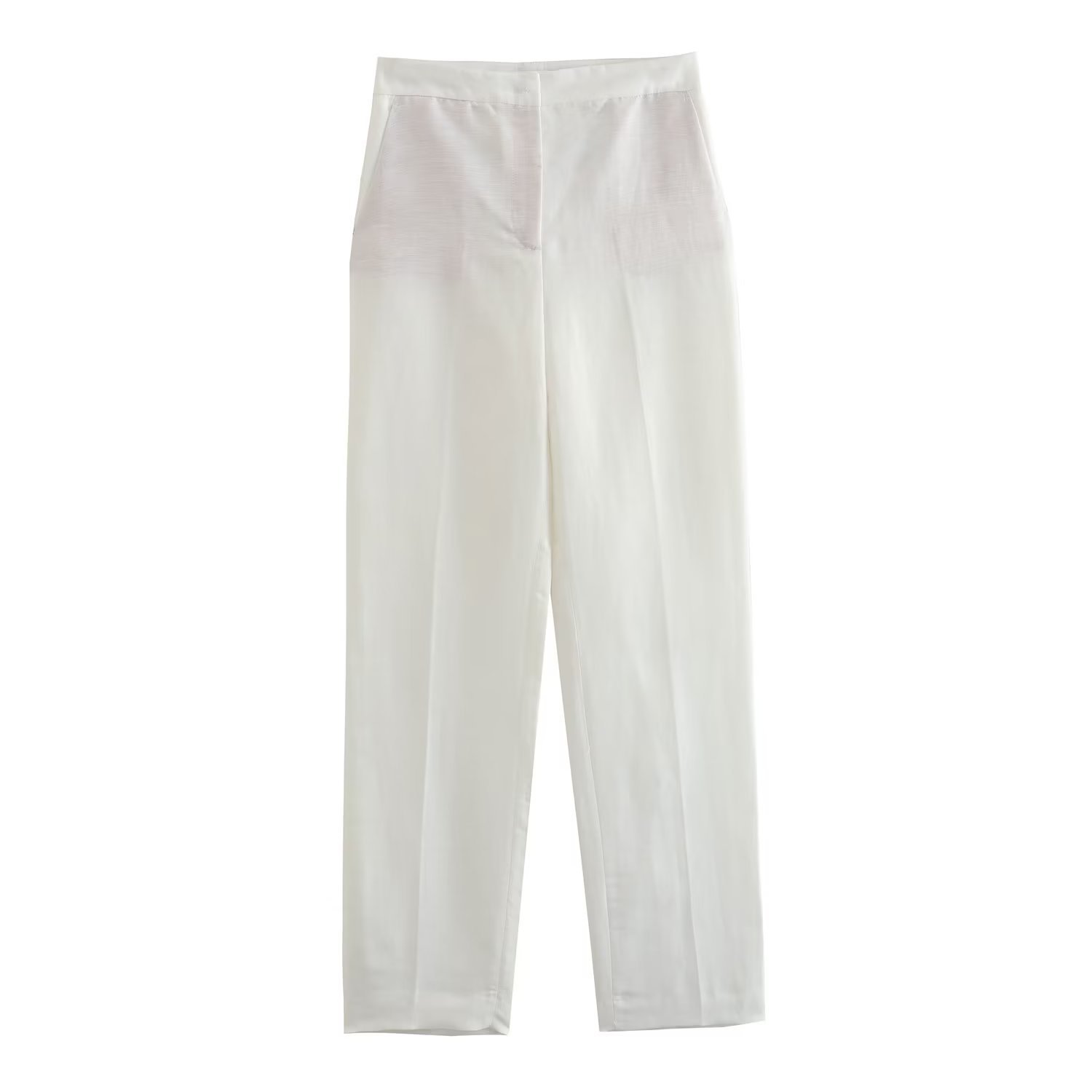 Women's Clothing new women's vest double breasted fashion top + straight pants casual suit set_voghion.com