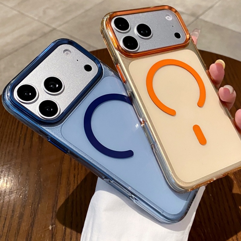 Metallic Stripe Suitcase Hard PC Case for iPhone 16 15 14 13 12 Pro Max Shockproof Anti-Drop Full Cover