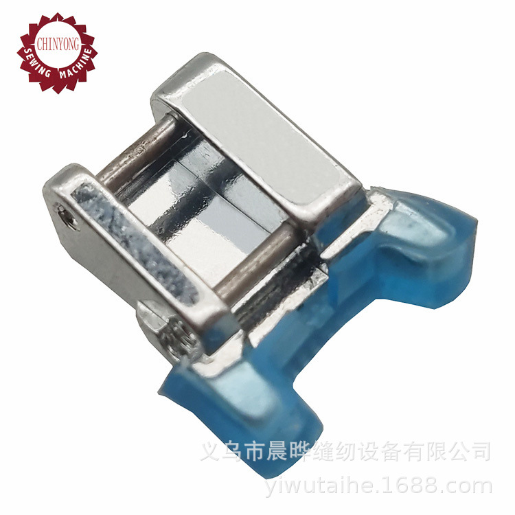 适用于真善美JANOME家用缝纫机钉扣压脚钉扣子压脚缝纫镶扣子压脚