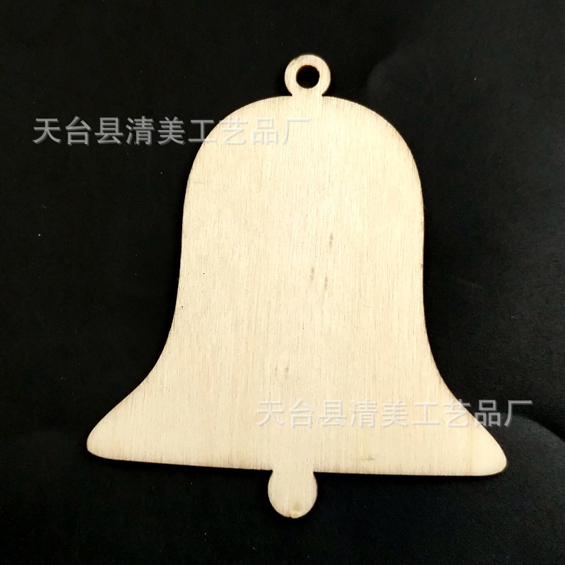 Árbol de Navidad copo de nieve estrella de cinco puntas decoración navideña colgante Combinación libre serie navideña astillas de madera