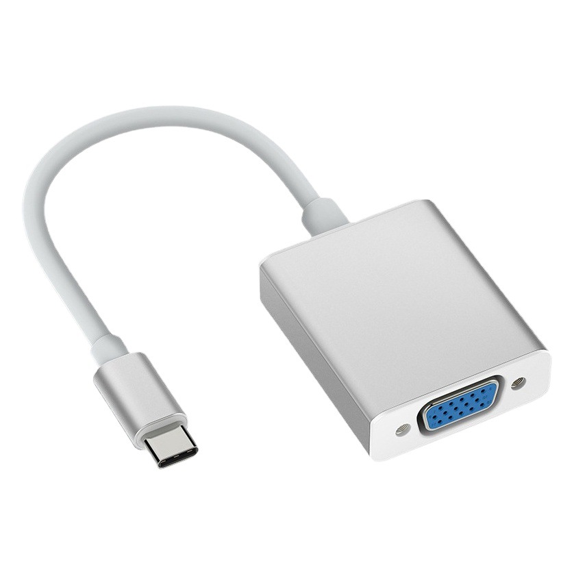 Convertidor tipo c a vga HD 1080P chip cable de monitor de ordenador portátil al por mayor