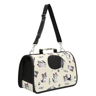 Foldable Breathable Pet Cat Cage Backpack Portable Portable Dog Portable Shoulder Bag