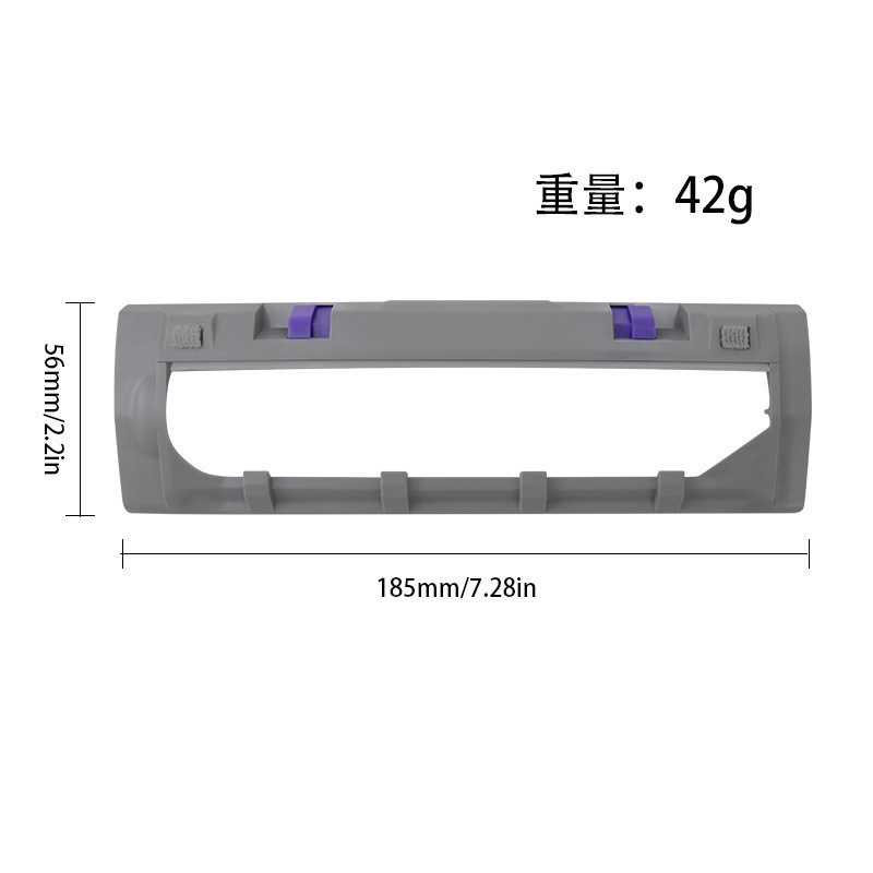 适用于云鲸J4尘袋扫地机器人配件J4 Lite滤网主刷边刷抹布清洁液|undefined