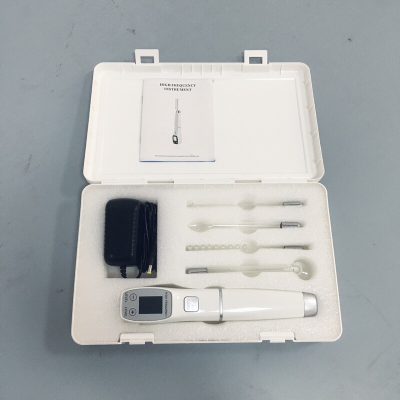 新型4点セット高周波電気治療棒電気治療櫛赤色紫光家庭用美容器ブルーレイ|undefined
