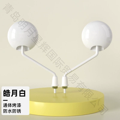 mirror Yadi Emma table bell: Other Electric Vehicle Accessories - haoyue-white-the-whole-body-is-painted-waterproof-and-rust-proof