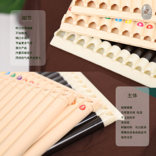 Mido flute flute flute flute 16 tubes 18 tubes double row 32 tubes 36 tubes student teaching resin plastic 12 average law