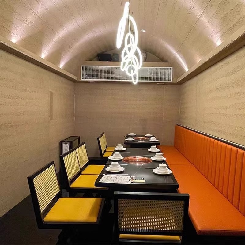 Muro interior de piedra flexible doblable decoración de pared exterior porcelana suave travertino estrella luna decoración de pared de fondo tablero de tierra apisonada suave