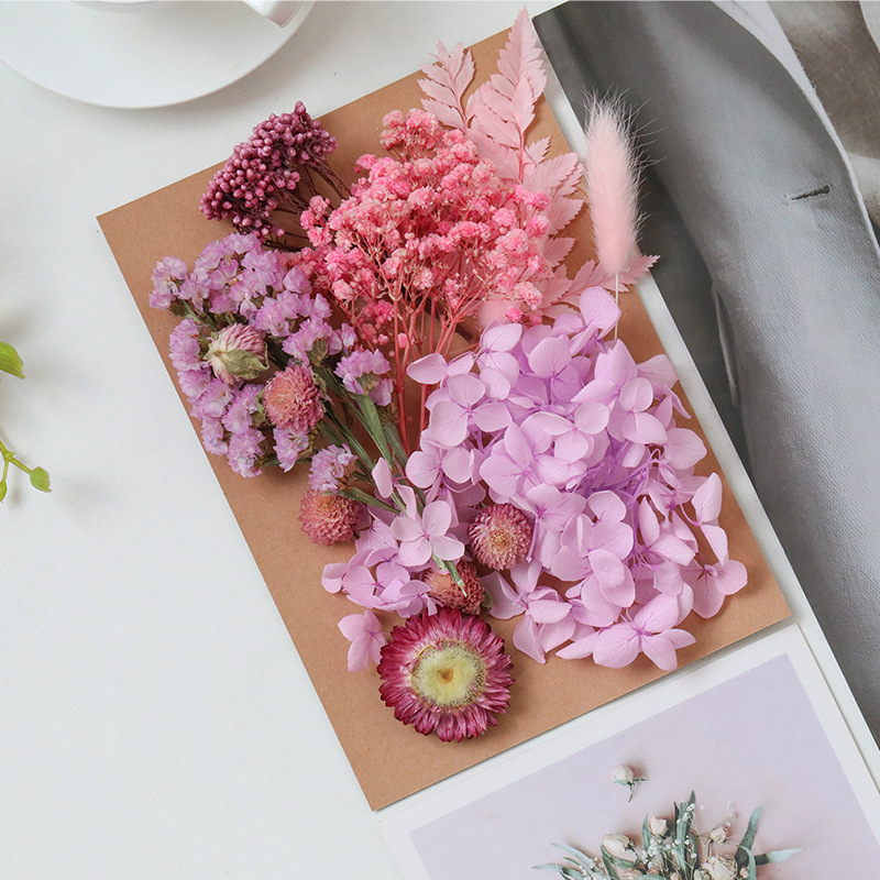 Flor seca flor eterna marco de fotos en relieve paquete de material flotante hecho a mano aromaterapia ventilador redondo actividad salón grupo edificio transfronterizo al por mayor