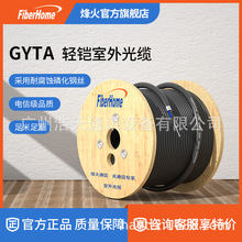烽火通信8芯室外光缆G652D铝带轻铠装层绞式4-96芯GYTA-12B1.3