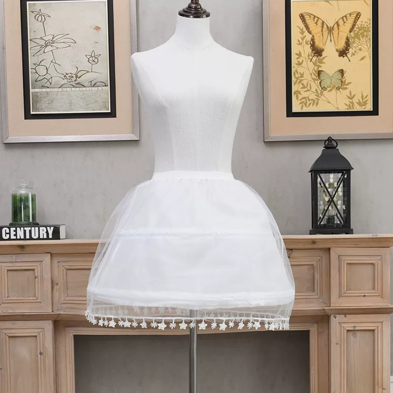 Паньер Лолита жестокий рыбья кость бандаж Регулируемая пухлая юбка для косплея Лолита подкладка птичья клетка