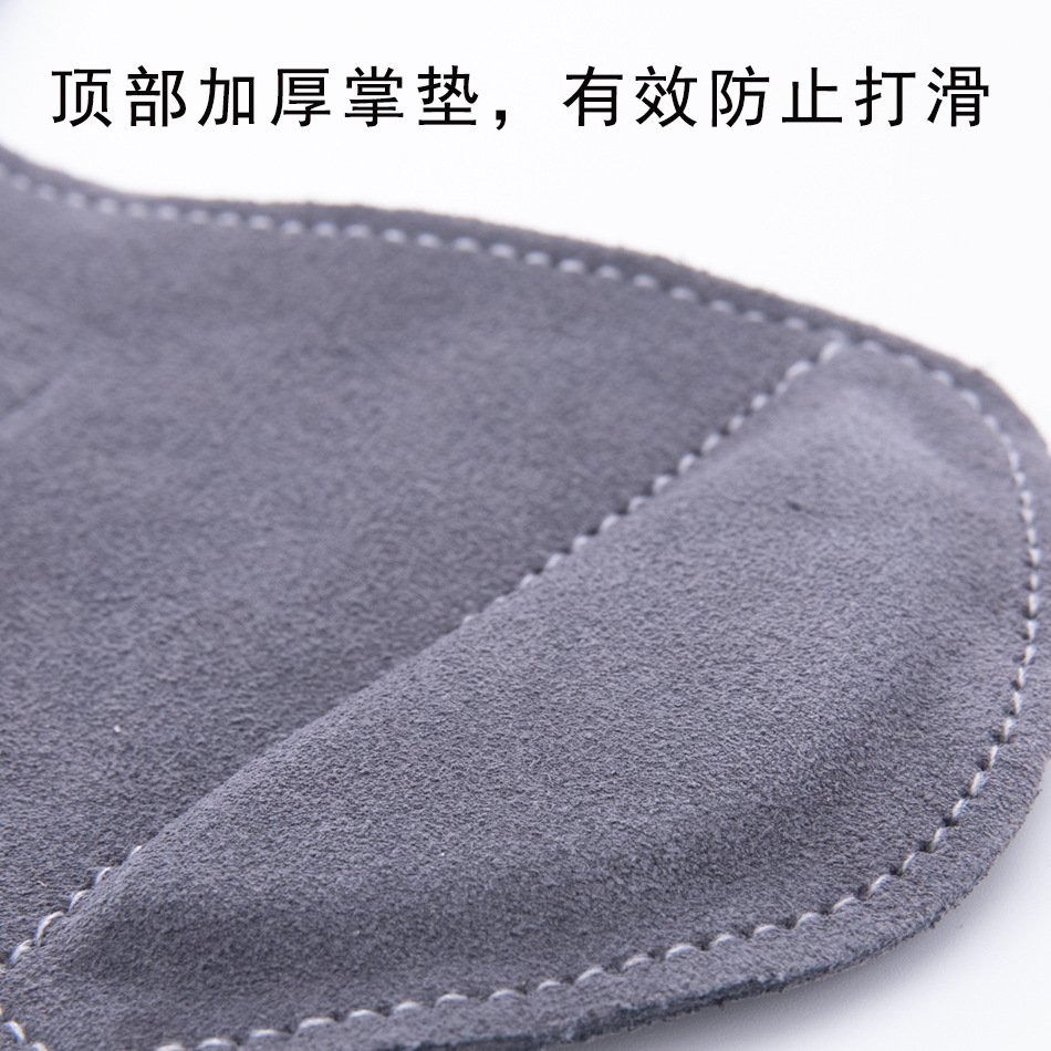 Cinturón de refuerzo, protector de palma de piel de vaca de peso rígido, protector de muñeca, cinturón de agarre para hombres y mujeres, guantes de fitness, barra horizontal, pull up, protector de manos