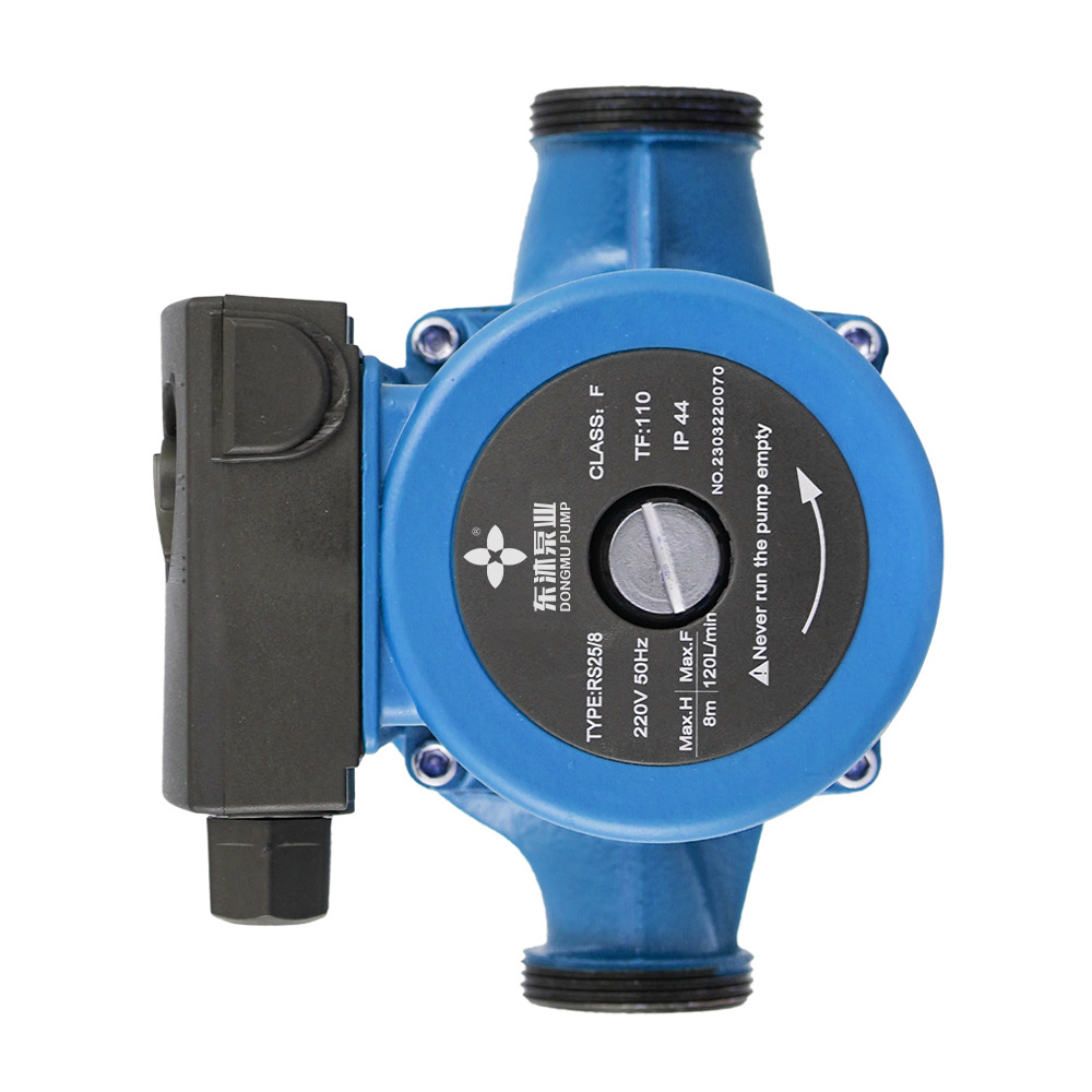 RS25-8家用屏蔽泵220V冷热水三挡调节循环泵外贸
