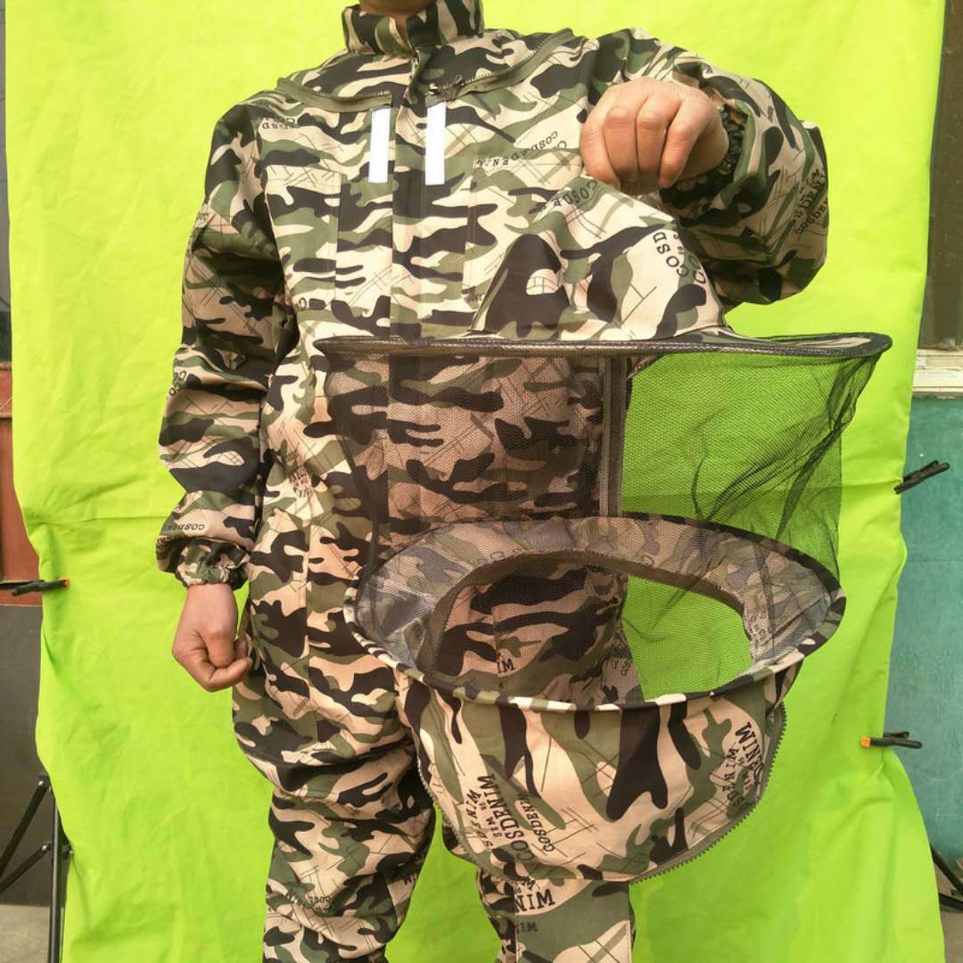 远洋养蜂用具 多种材质连体蜂衣 防蜂服 防虫咬 蚊叮