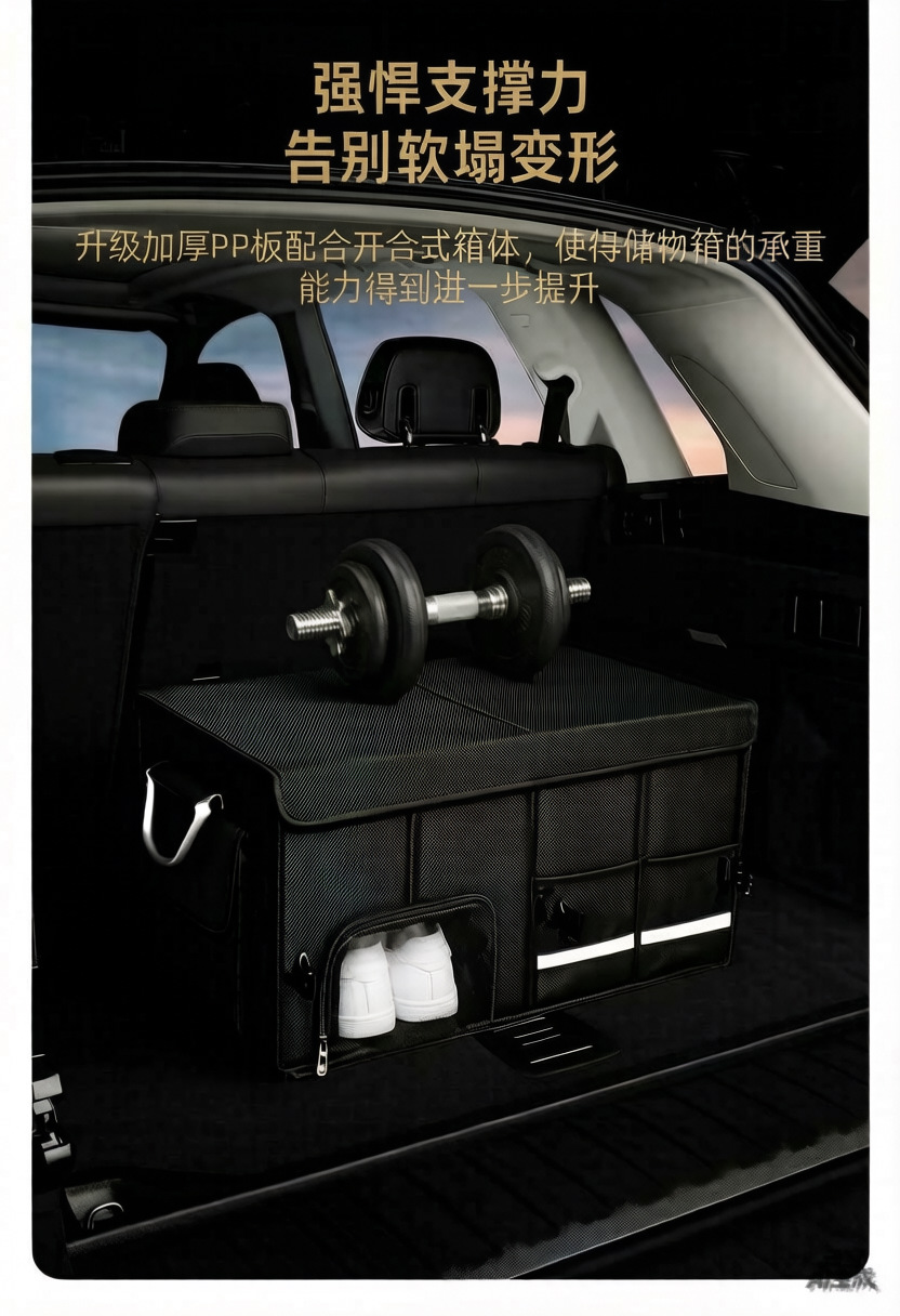Car Storage Box Trunk Organizer Wholesale Foldable Car Storage Box Thickened Oxford Storage Organizer Box