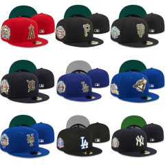 外国貿易のMLB野球帽の新型のひさしの帽子のアメリカのスポーツ連盟は帽子のファッションのサイズの帽子を閉じます。