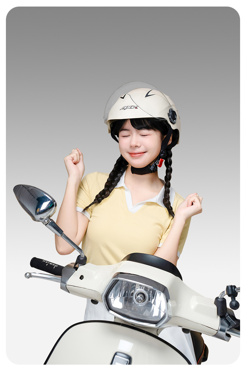 Suitable for New National Standard 3C Certified Electric Motorcycle Helmets for Men, Summer Sun Protection Battery Cars for Women, Universal for All Seasons