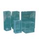 transparent pvc packaging box custom plastic pp frosted color gift box pet folding twill plastic box custom logo