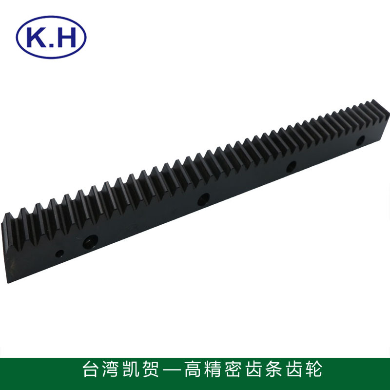 发黑防锈直齿条 高频淬火 模1.5直齿条 SSFH1.51010 任意切割长度