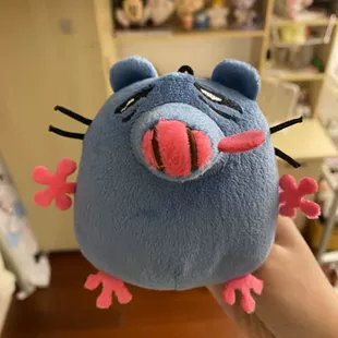 Мягкая игрушка мышонок со звуком подвеска