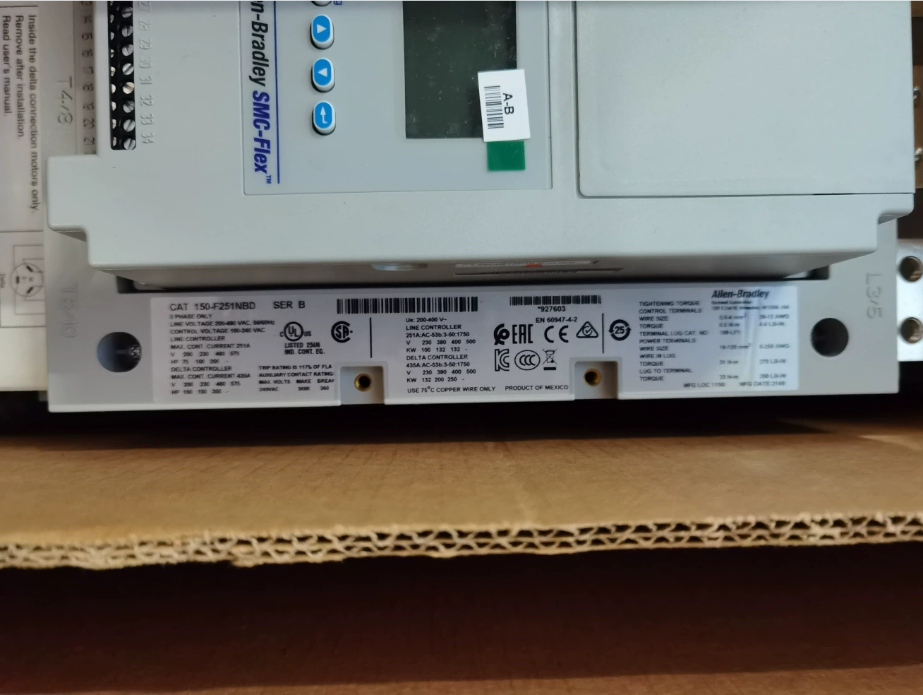 Rockwell/AB мягкий стартер 150-F251NBD PLC модуль контроллер может договариваться о цене