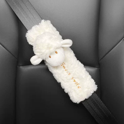 Car Headrest for All Seasons, Headrest - shawn-sheep-shoulder-pad-single