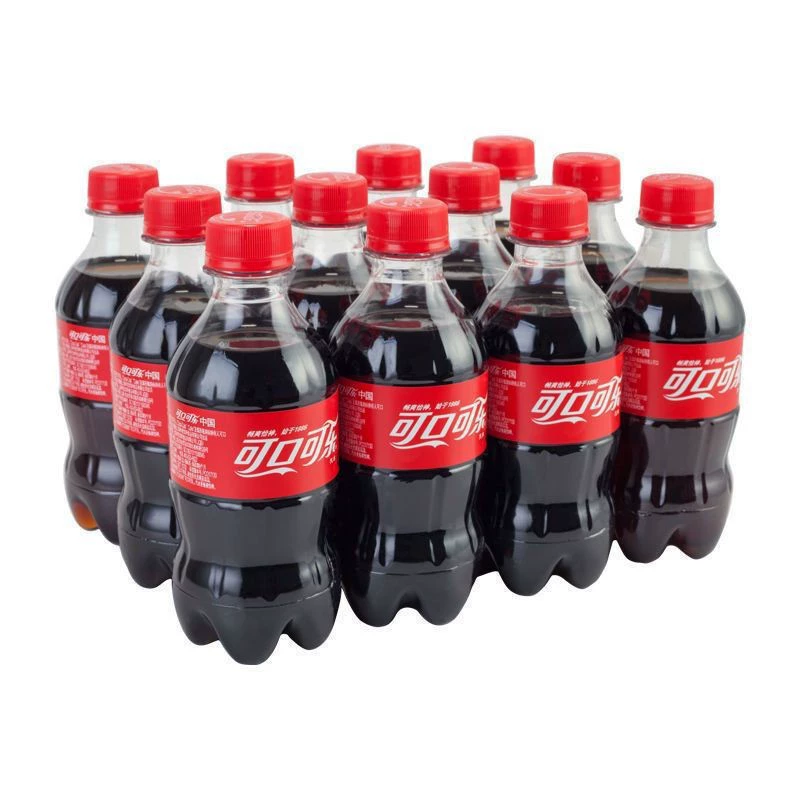 Маленькая бутылка газированной воды 300 мл, 24 бутылки напитков мини 12, Pepsi Coca-Cola Coca-Beltail Coca-Cola Mi