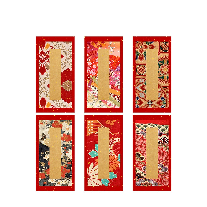 Original calligraphy red envelope, handmade, handwritten, customized rice paper red envelope, wedding package, creative Chinese style