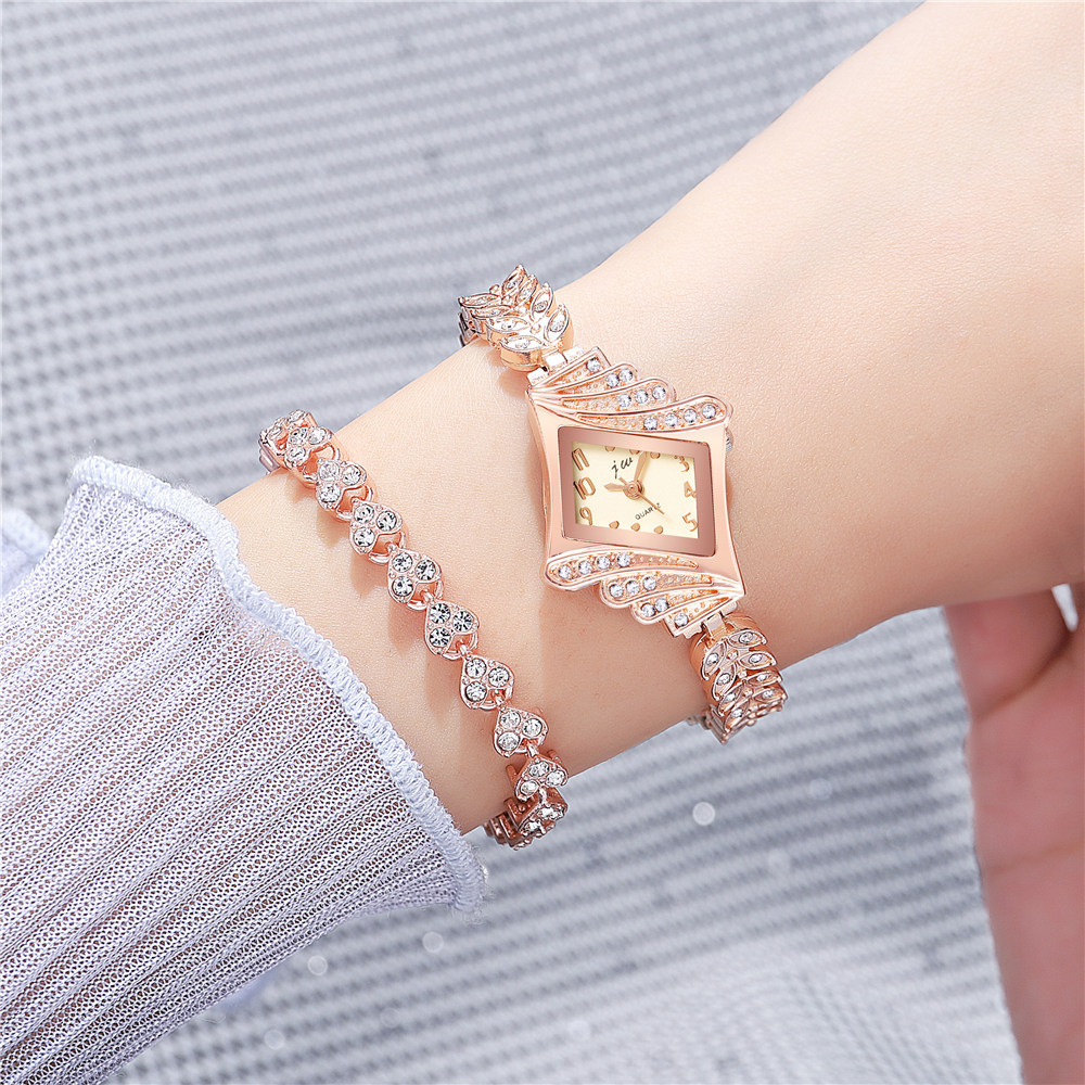 Mode Strass Damen Armband Uhr Diamant Oberflche mit Diamant eingelegt dnnen Stahlband Uhr Schulmdchen Uhr watchpicture4