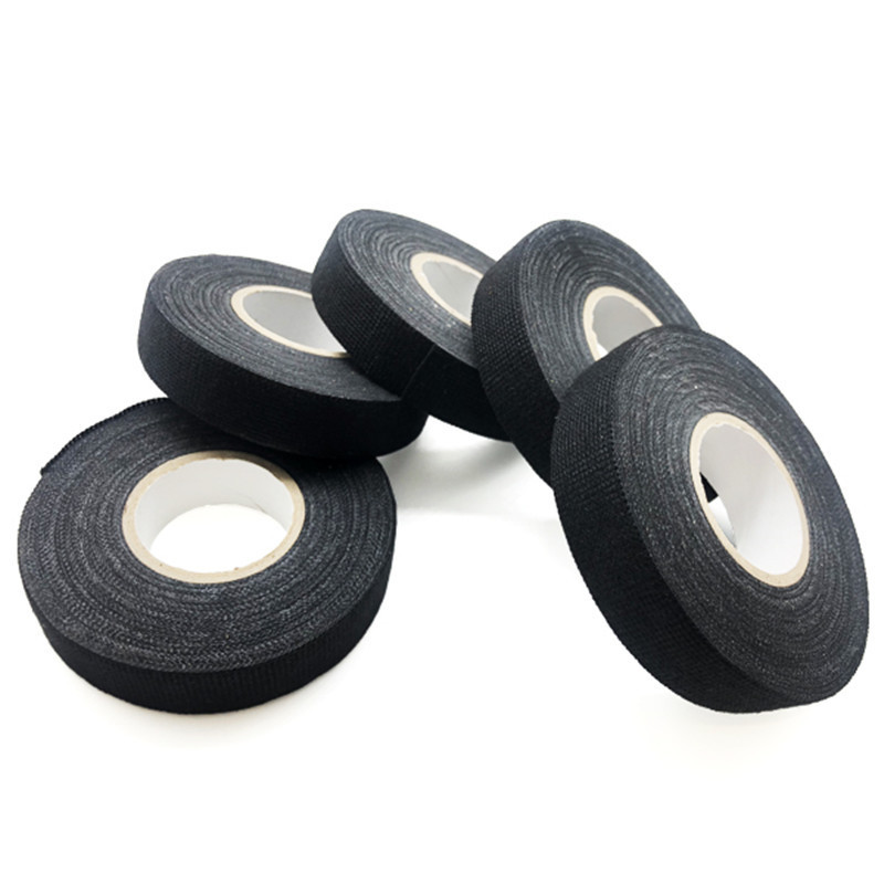 绒布线束胶带汽车线束胶带绝缘异响耐高温胶布电工胶带