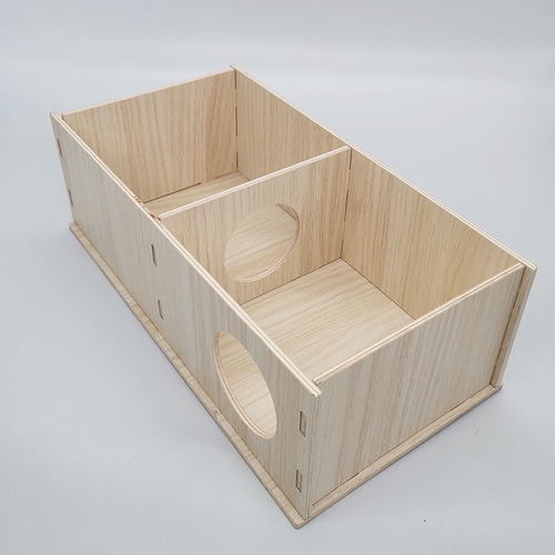 Wholesale hamster shelter, multi-bedroom wooden house, flower squirrel villa, maze, golden bear, warm sleeping nest and landscaping supplies